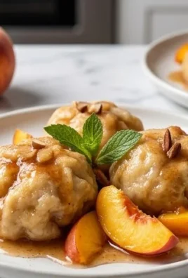 Peach Dumplings