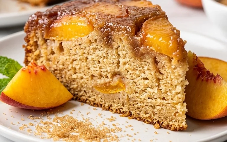 Brown Sugar Peach Cake