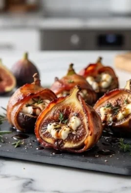 Beef Bacon Wrapped Stuffed Figs
