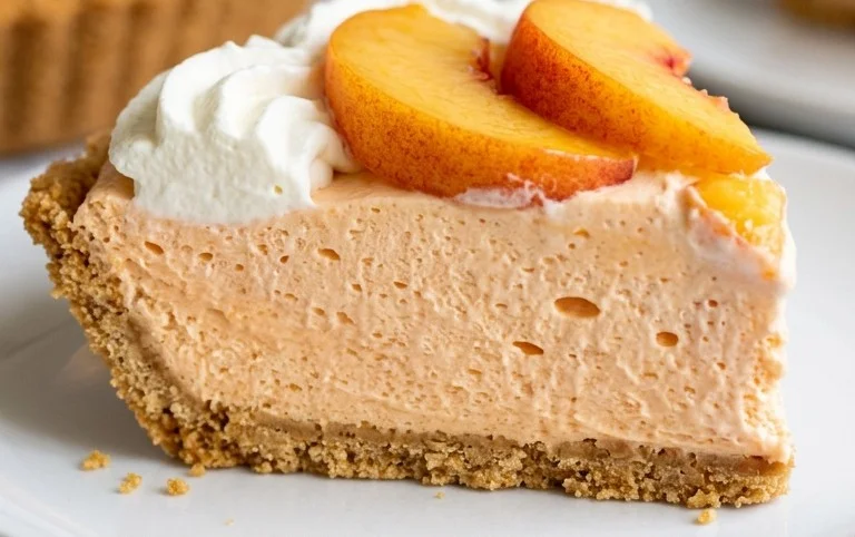 Peach Chiffon Pie