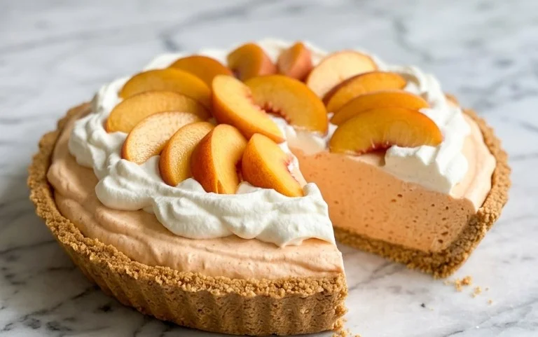 Peach Chiffon Pie
