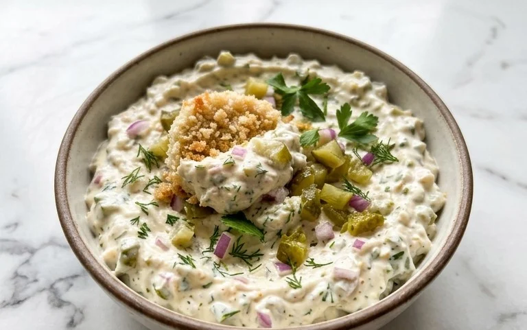 Easy Fried Pickle Dip (Dairy-Free Option)