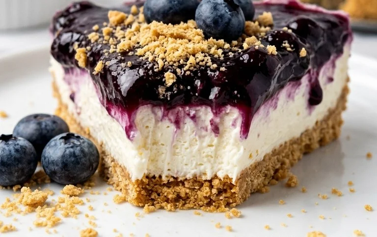 No-Bake Blueberry Yum Yum