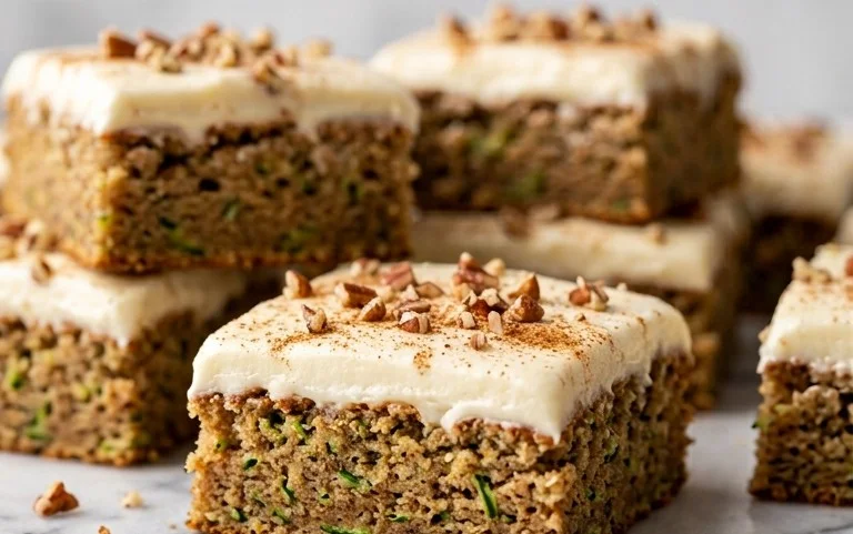 The Best Zucchini Bars