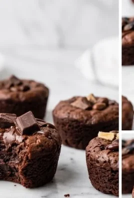 Chocolate Black Bean Brownie Bites