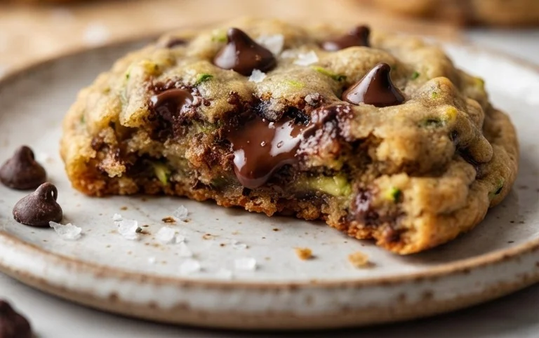 Soft Zucchini Cookies with Chocolate Chips