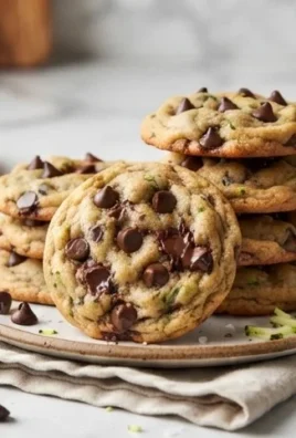 Soft Zucchini Cookies with Chocolate Chips