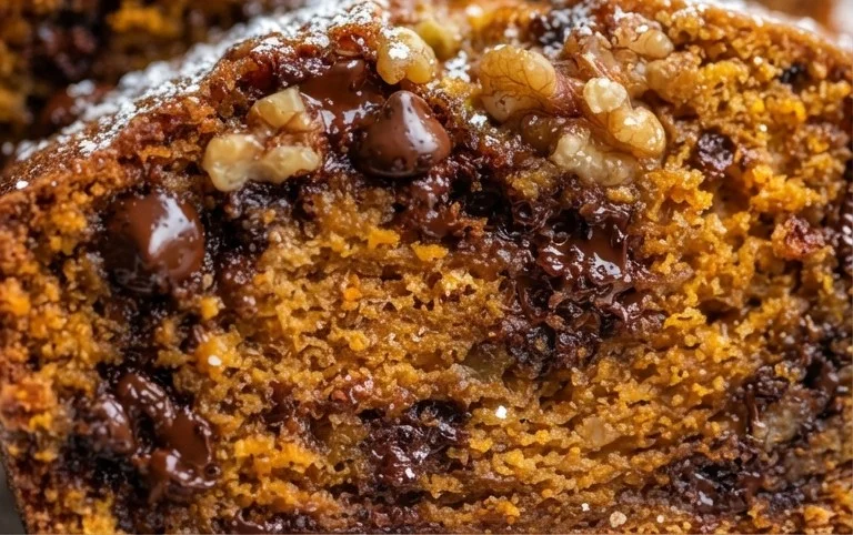 Pumpkin Chip Banana Bread