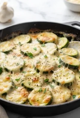 Creamy Parmesan Zucchini