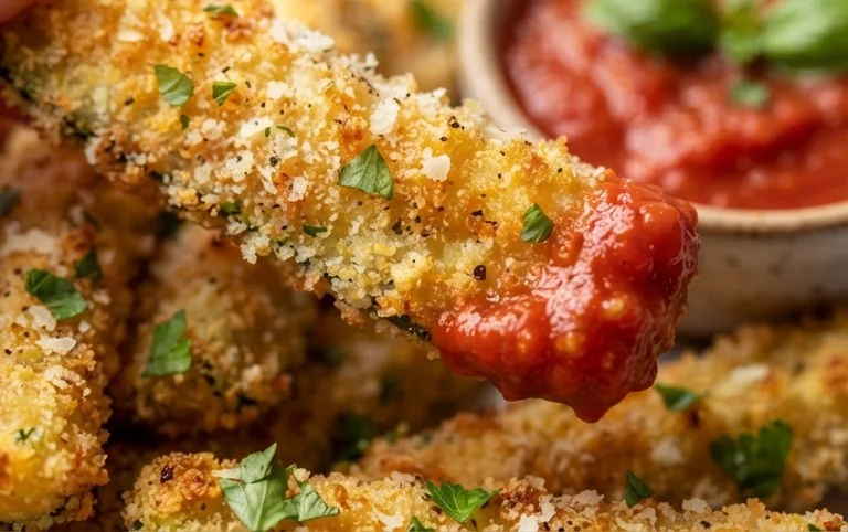 Baked Parmesan Zucchini Fries