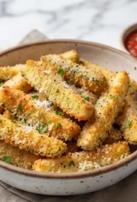 Baked Parmesan Zucchini Fries