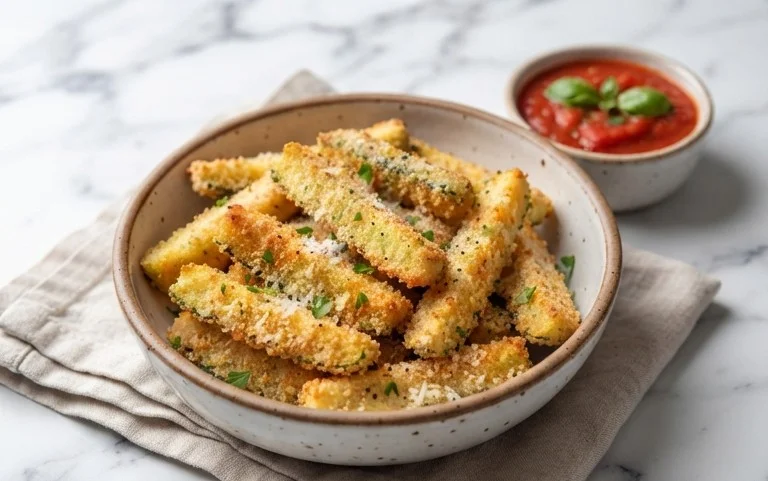 Baked Parmesan Zucchini Fries