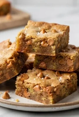 Chewy Butterscotch Zucchini Blondies