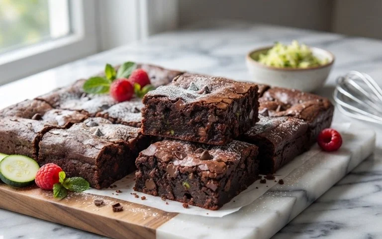 Best Chocolate Zucchini Brownies Recipe