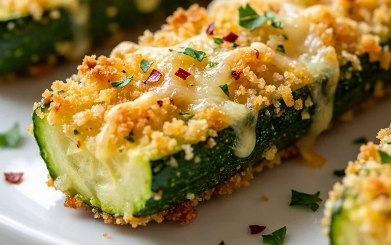 Baked Zucchini Sticks (Oven or Air Fryer)