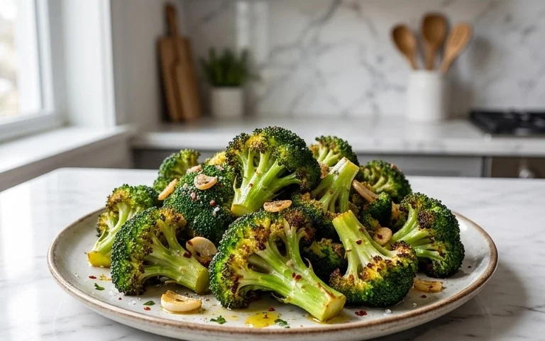 Oven Roasted Broccoli