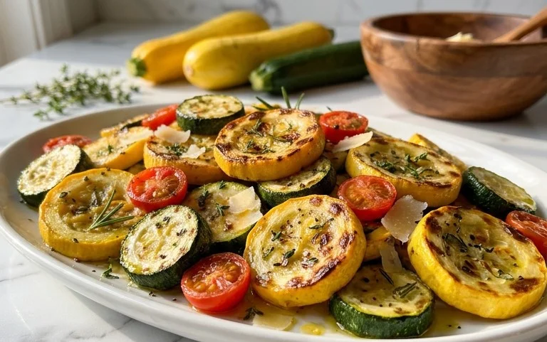 Roasted Summer Squash