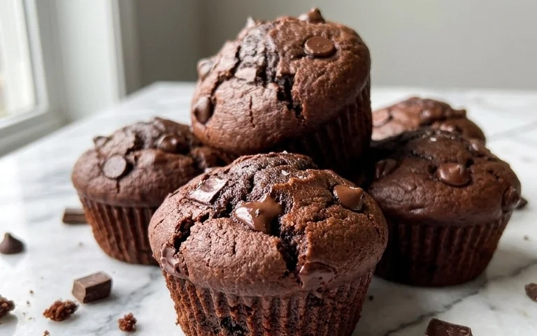 Double Chocolate Muffins