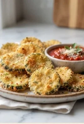 Crispy Baked Zucchini Chips