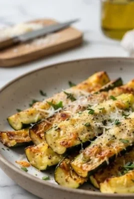 Oven Roasted Parmesan Zucchini