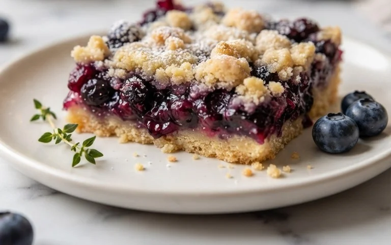 Easy Blueberry Pie Bars