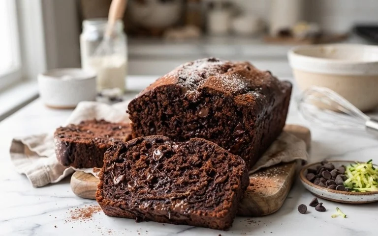 Double Chocolate Zucchini Bread