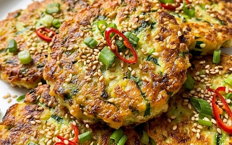 Quick & Easy Korean Zucchini Fritters (Hobak Jeon)