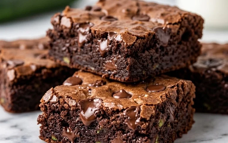 Chocolate Zucchini Brownies Recipe